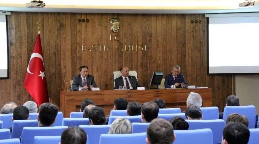 Bartın&rsquo;da Koordinasyon Kurulu Toplantısı Yapıldı