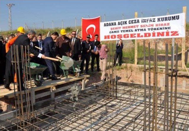 Şehit Savcı Kiraz Anısına Adana Açık Cezaevi'ne Cami Yapılıyor