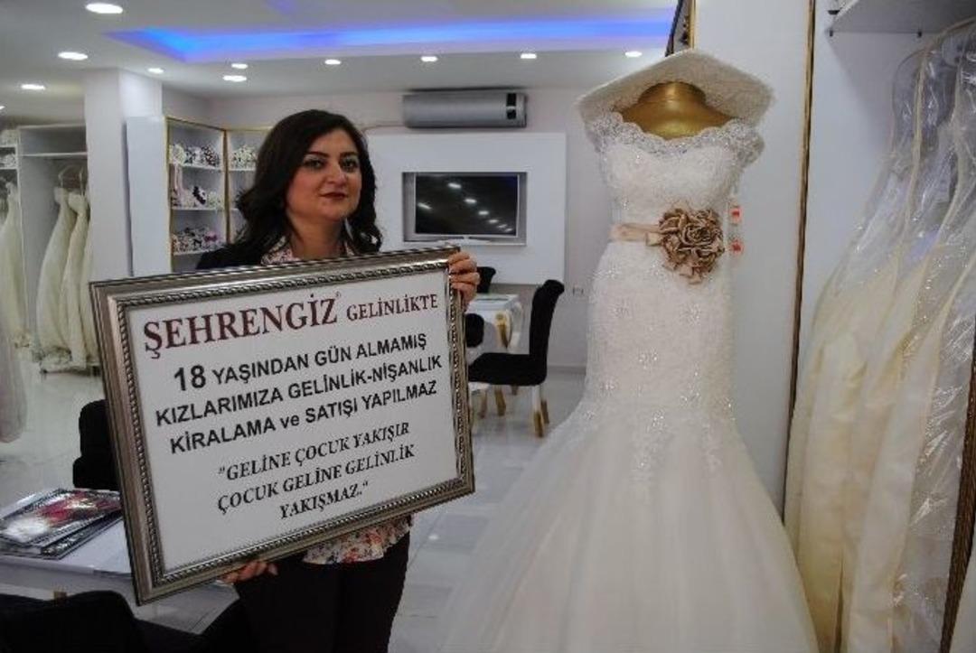 Gelinlik Satışına 18 Yaş Sınırı Koydu