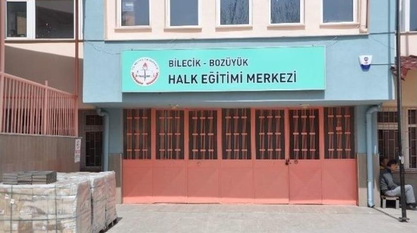 Boz&uuml;y&uuml;k Halk Eğitim Merkezi&rsquo;ne K&uuml;t&uuml;phane Kuruluyor