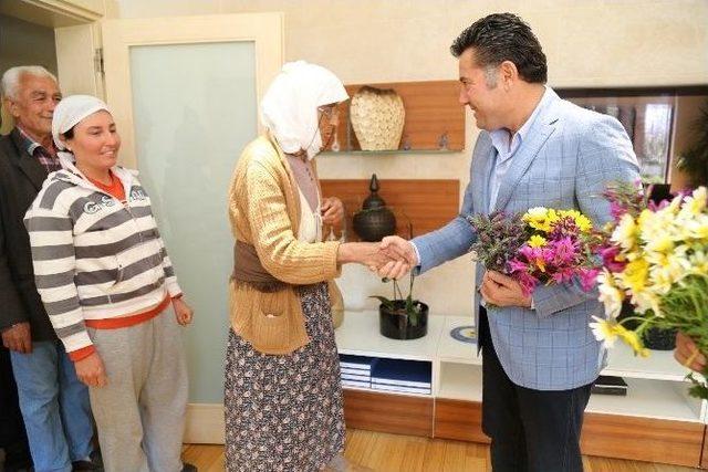 Başkan Kocadon, Bodrumlu &Uuml;reticinin Yanında 2