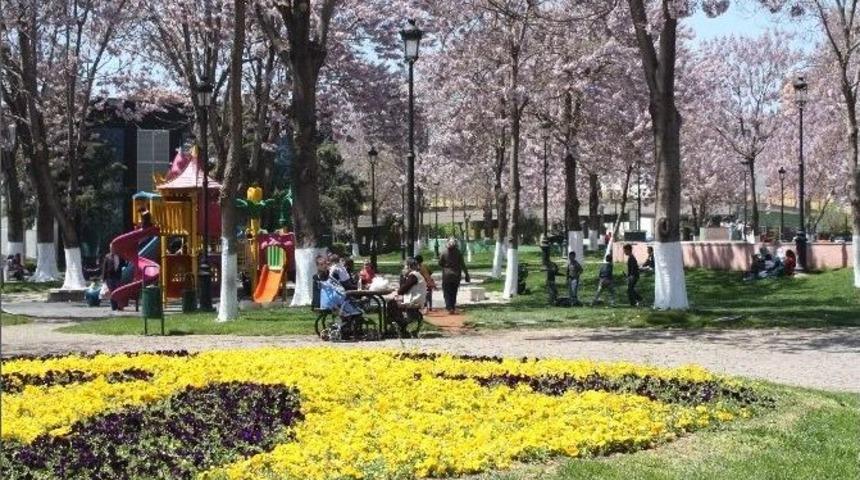 Vatandaşlar Isınan Havanın Tadını &Ccedil;ıkardı