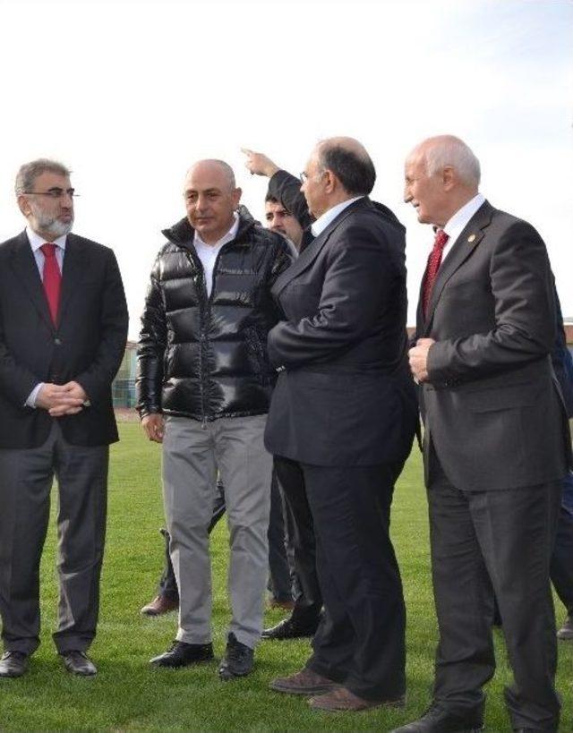 Bakan Yıldız&rsquo;dan Kayserispor&rsquo;a Moral Ziyareti 2