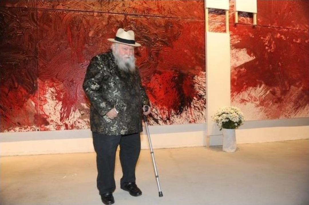 Hermann Nitsch &lsquo;savaşa Hayır Anıtı&rsquo; Adlı Sergisini &Ccedil;anakkale&rsquo;de A&ccedil;tı
