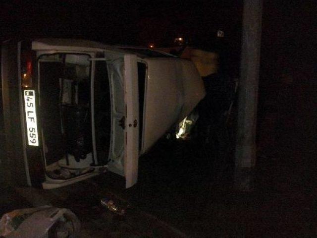 Otomobil Takla Attı: 1 Ölü 1