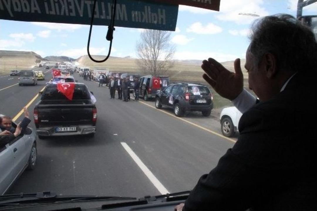 Ardahan&rsquo;da Saffet Kaya İzdihamı