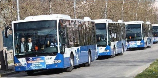 Elazığ Belediye Başkanı Yanılmaz, Yeni Alınan Otobüsleri Test Etti