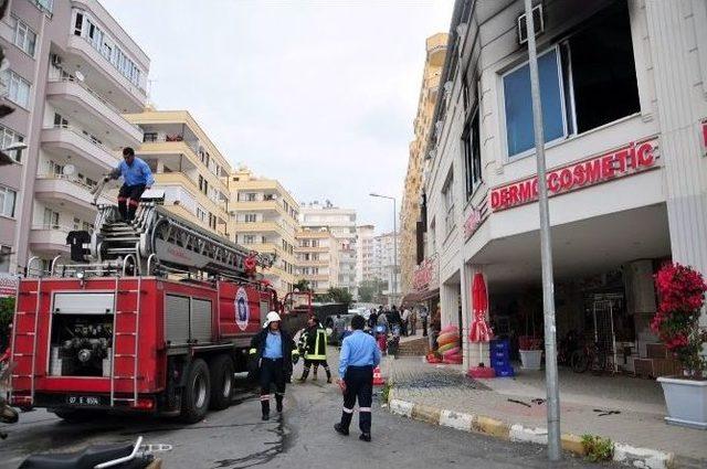 Alanya’da Otel Yangını