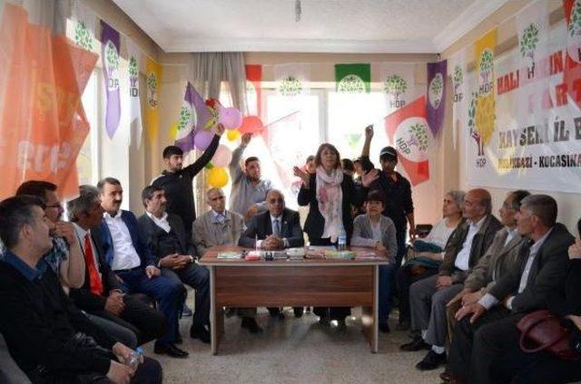 Hdp’Liler Kayseri’De Davul Zurnalı Tanıtım Yaptı