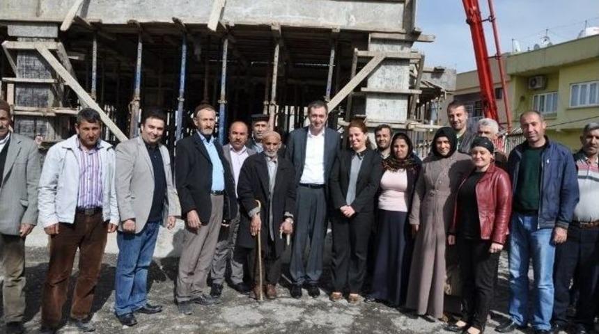 Eşbaşkanlar Taziye Evinde İncelemelerde Bulundu