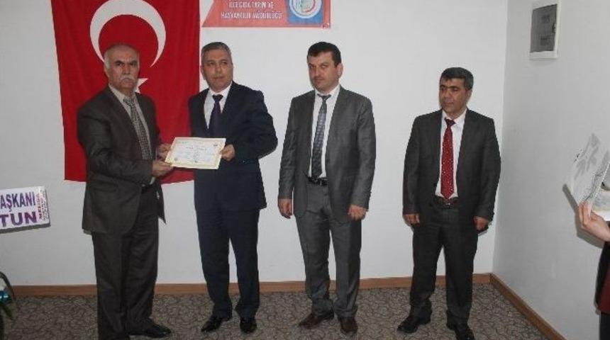 Teknik Destek Eğitimi G&ouml;ren Personele Sertifikaları Verildi