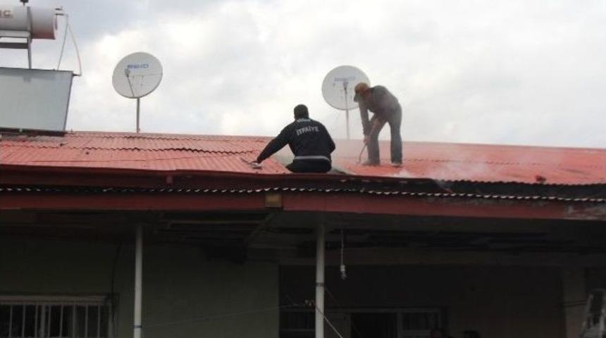 Iğdır&rsquo;da Korkutan Yangın