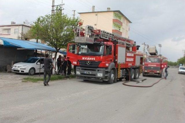 Iğdır’da Korkutan Yangın