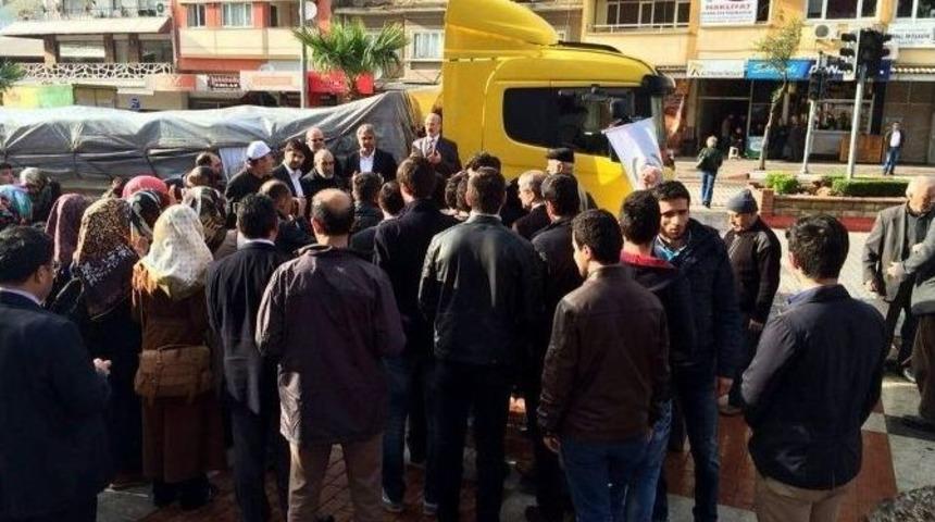 Nazilli İhh&rsquo;den Suriye&rsquo;ye Bir Tır Yardım Malzemesi