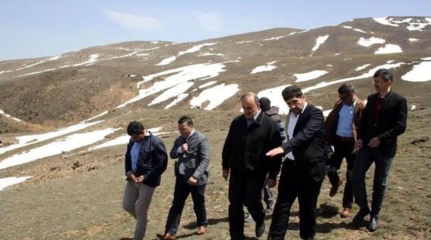 Vali Erol Aladağ&rsquo;da İncelemelerde Bulundu