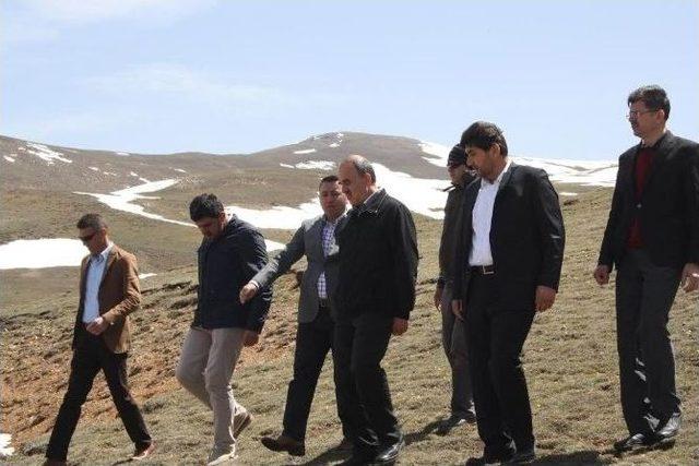 Vali Erol Aladağ&rsquo;da İncelemelerde Bulundu 1