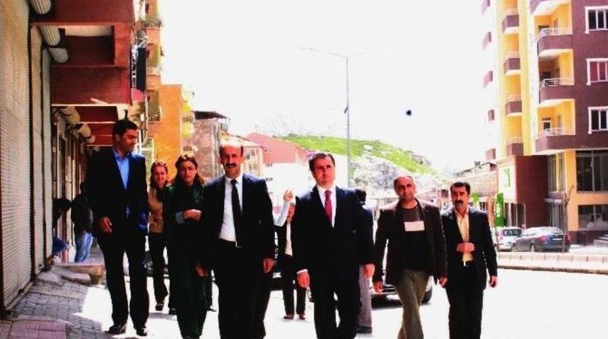 Hdp&rsquo;li Milletvekili Adaylarından Esnaf Ziyareti