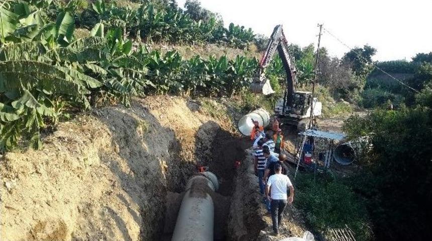 Alanya&rsquo;da 36 Bin 500 Dekar Tarım Alanı Suya Kavuşuyor