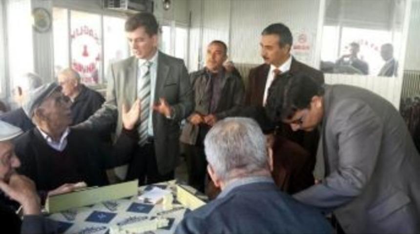 İl Sağlık M&uuml;d&uuml;r&uuml; K&uuml;&ccedil;&uuml;kkendirci&rsquo;den Kahvehane Ziyareti