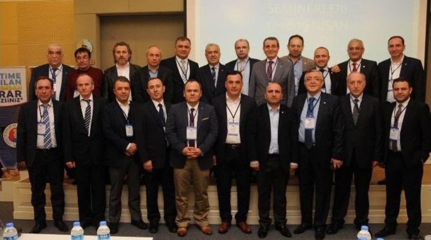 Samsun Tso Meclis &Uuml;yeleri Eğitim Seminerine Katıldı