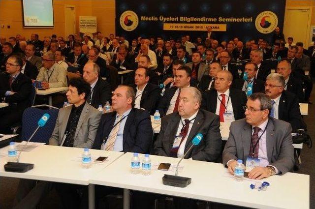 Samsun Tso Meclis Üyeleri Eğitim Seminerine Katıldı