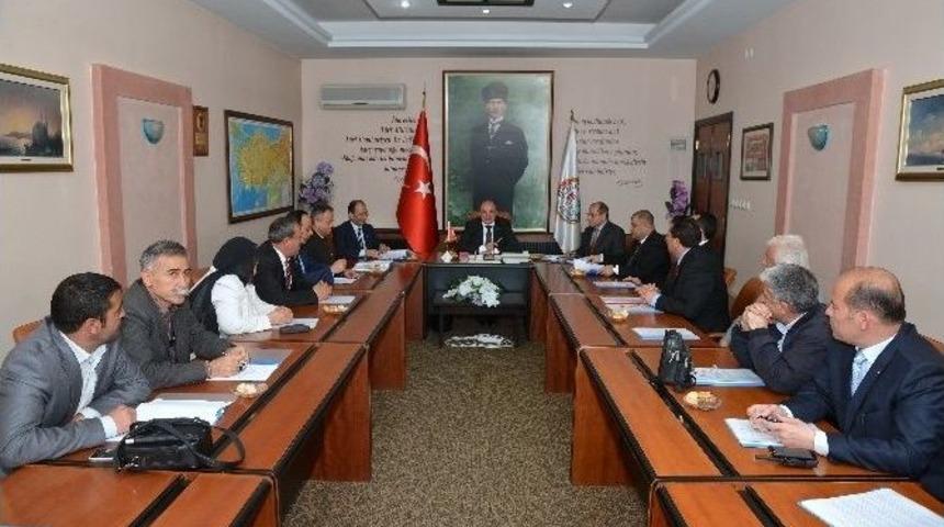 İl Başkanları İle Se&ccedil;im G&uuml;venliği Toplantısı