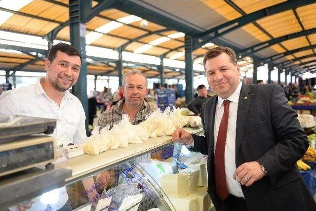 Başkan Yılmaz Pazarcı Esnafını Dinledi 2