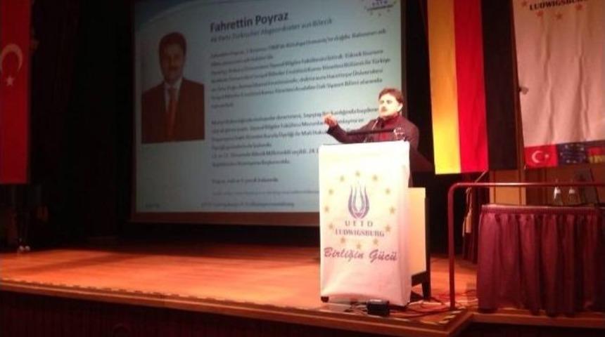 Milletvekili Poyraz Almanya&rsquo;da Se&ccedil;im &Ccedil;alışmalarına Katılıyor