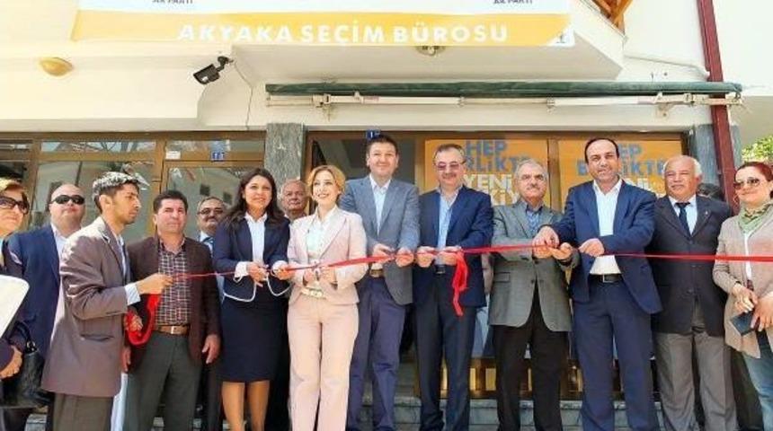Rekt&ouml;r Harmandar, Ak Parti Se&ccedil;im B&uuml;rosunu A&ccedil;tı