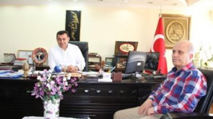 Başkan Y&uuml;cel&rsquo;e Ziyaret