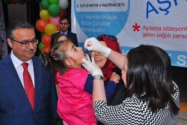 Şırnak’ta Çocuk Felci Aşı Kampanyası Başladı