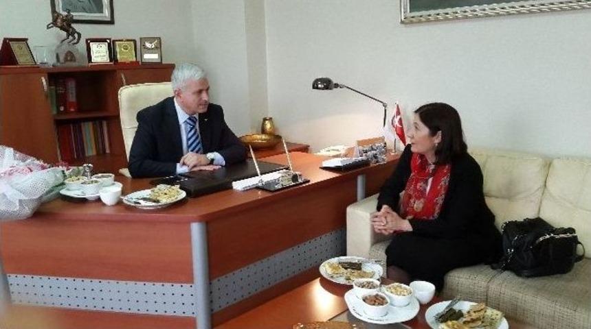 Ceritoğlu&rsquo;ndan Meslektaşlarına Ziyaret