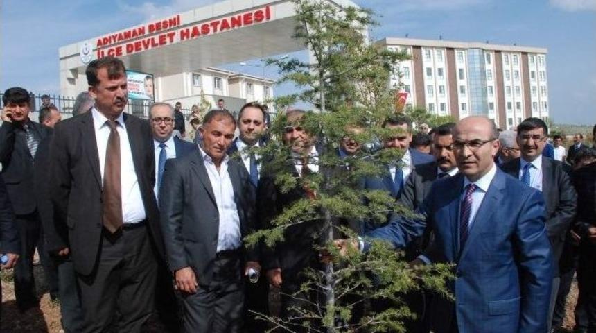 Besni&rsquo;de İki Fidan Birlikte B&uuml;y&uuml;yecek