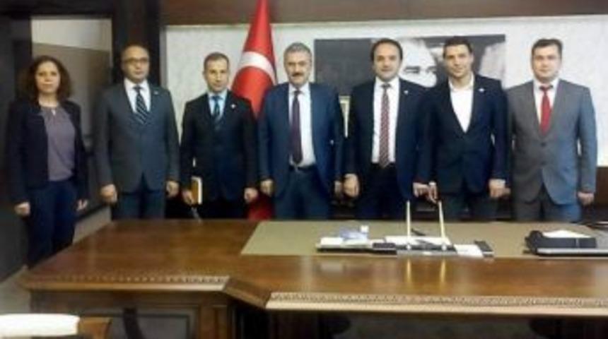 Aydın B&uuml;ro Memur-sen&rsquo;den Vali Ayyıldız&rsquo;a Ziyaret