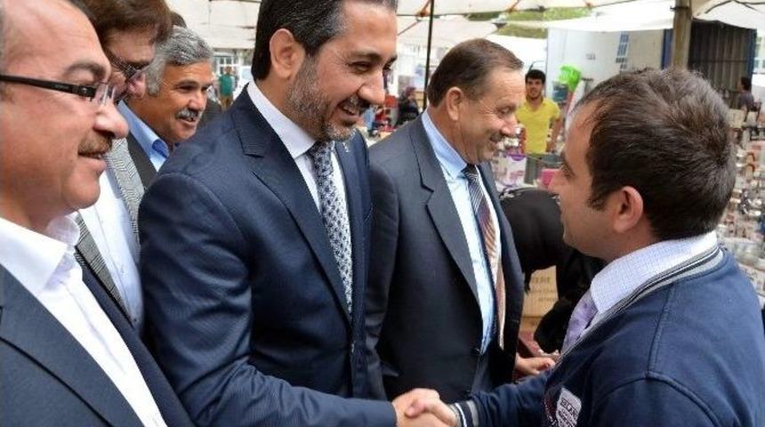 Sadık Atay, Ko&ccedil;arlı Halkıyla Buluştu