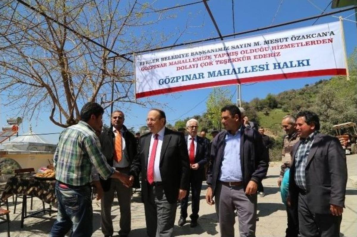 Başkan &Ouml;zakcan; &ldquo;yolları Edivedik&rdquo;