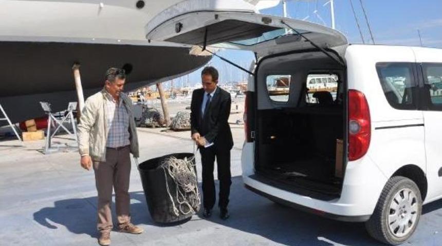 Didim'de Balık&ccedil;ılara Ka&ccedil;ak Av Denetimi