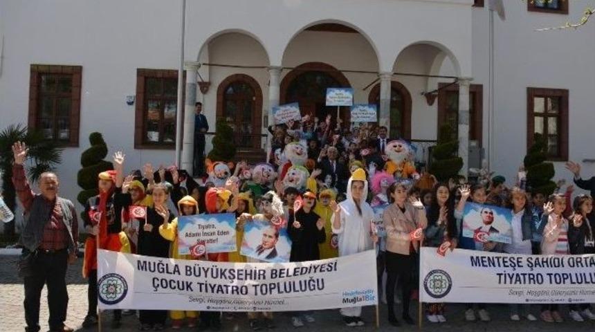 B&uuml;y&uuml;kşehir 1. &Ccedil;ocuk Oyunları Tiyatro G&uuml;nleri Başladı