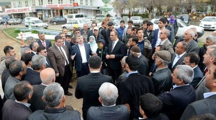 Başkan Aky&uuml;rek, Yunak Yatırımlarını Başlattı