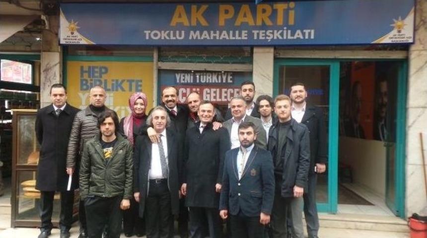Ak Parti Trabzon Milletvekili Adayı Muhammet Balta&rsquo;ya Toklu Mahallesinde B&uuml;y&uuml;k İlgi