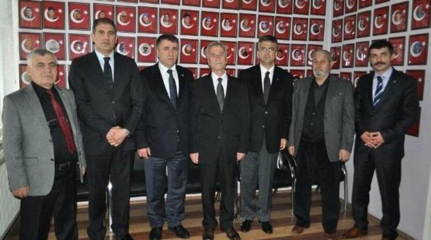 Mhp Milletvekili Adaylarından Şehit Aileleri Derneğine Ziyaret