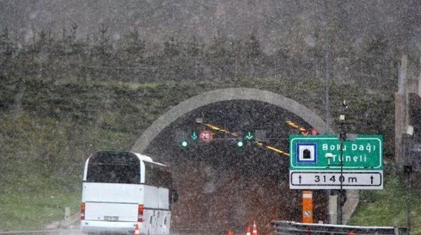 Bolu Dağı'nda Kar Yağışı