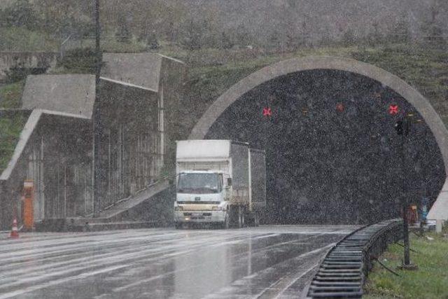 Bolu Dağı'nda Kar Yağışı