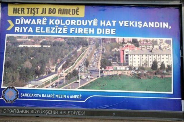 Diyarbakır'da Belediyeden Askere 'yol Teşekkürü' (2)