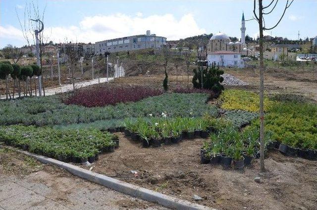 Yeşilkent Parkı’nda Çalışmalar Sürüyor