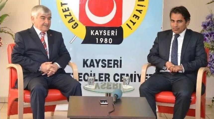 Milli İttifak&rsquo;ın Milletvekili Adaylarından Gazeteciler Cemiyetine Ziyaret