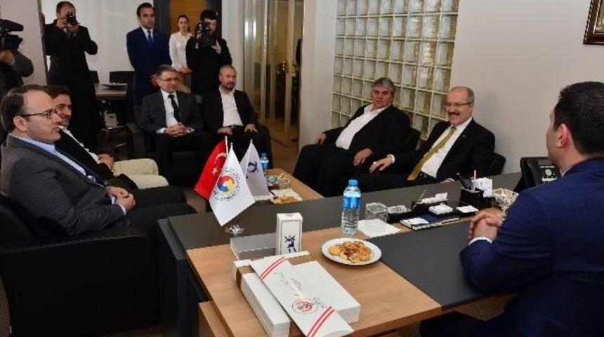 Başkan Kafaoğlu Bto&rsquo;yu Ziyaret Etti