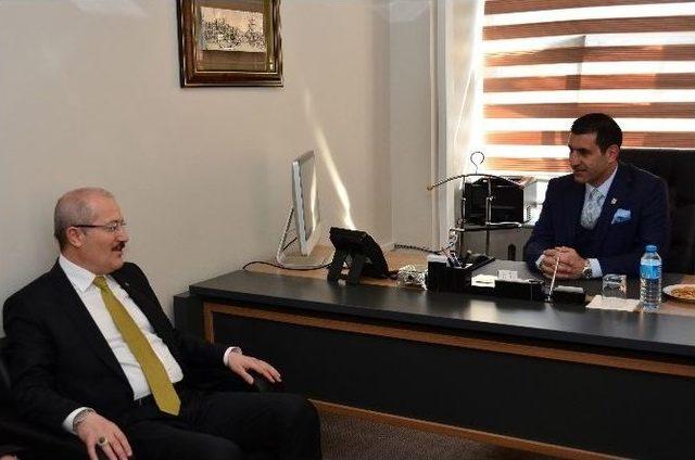 Başkan Kafaoğlu Bto&rsquo;yu Ziyaret Etti 1