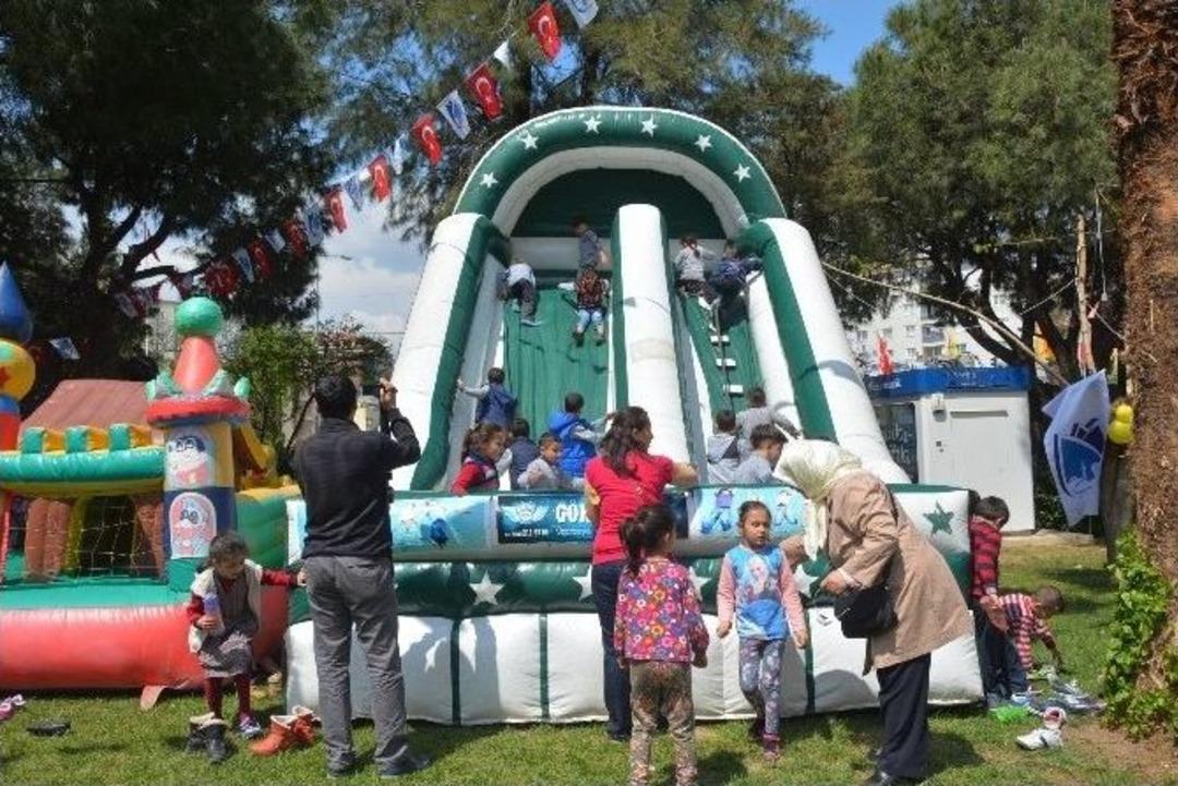 Yunusemre&rsquo;de 23 Nisan Coşkusu