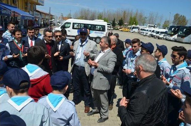 Fatsalı İzciler Çanakkale’ye Uğurlandı 1
